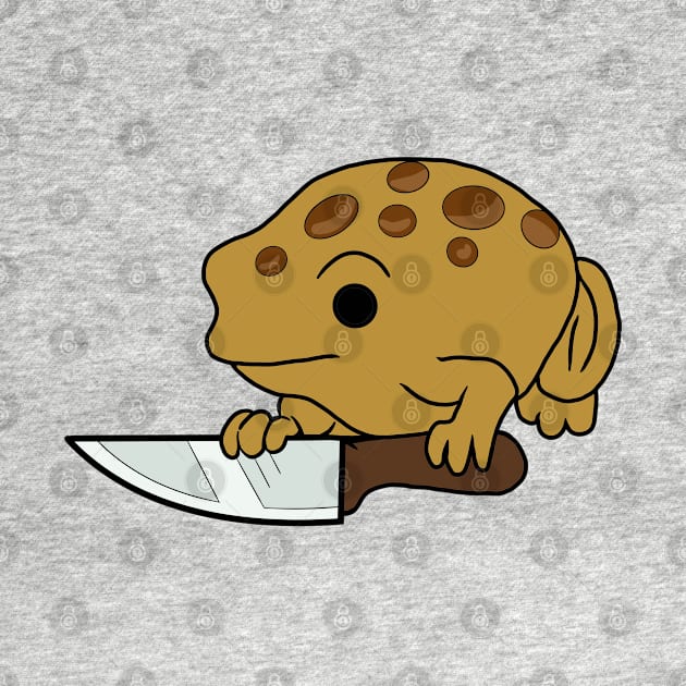 Frog with a knife! by Anime Meme's